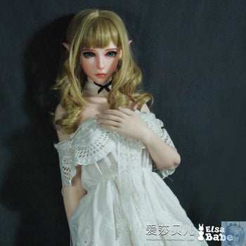 ElsaBabe 90cm 102cm Fantasy Style TPE or Platinum Silicone Sex Doll Suga Tomoe Elsa Babe
