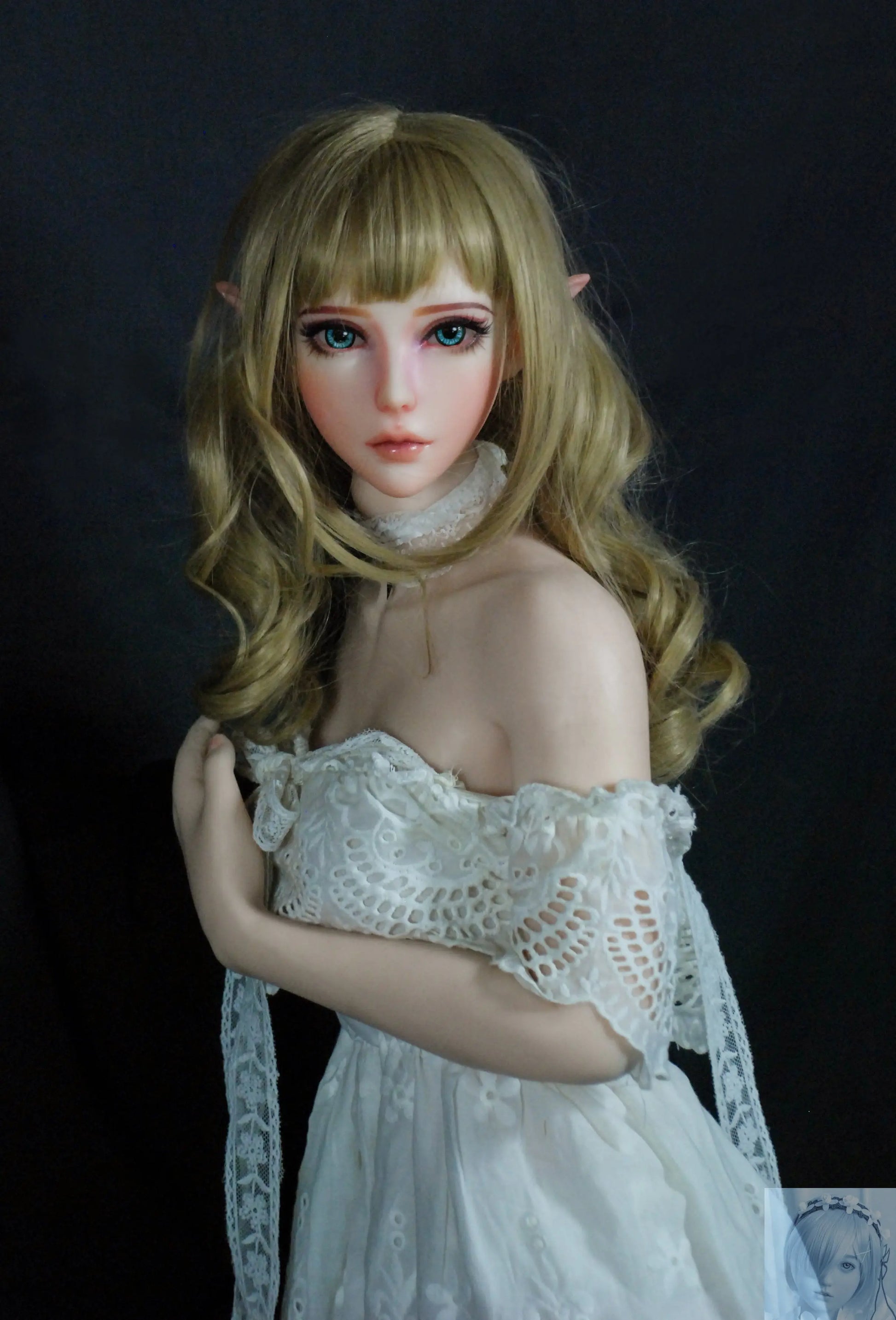 ElsaBabe 90cm 102cm Fantasy Style TPE or Platinum Silicone Sex Doll Suga Tomoe Elsa Babe