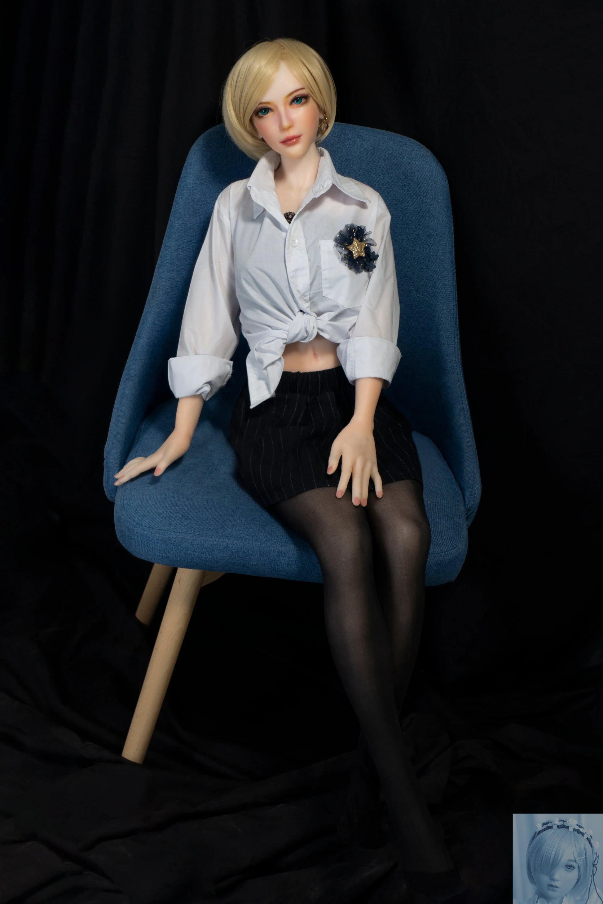 ElsaBabe 90cm 102cm Fantasy Style TPE or Platinum Silicone Sex Doll Tanaka Miyuki Elsa Babe