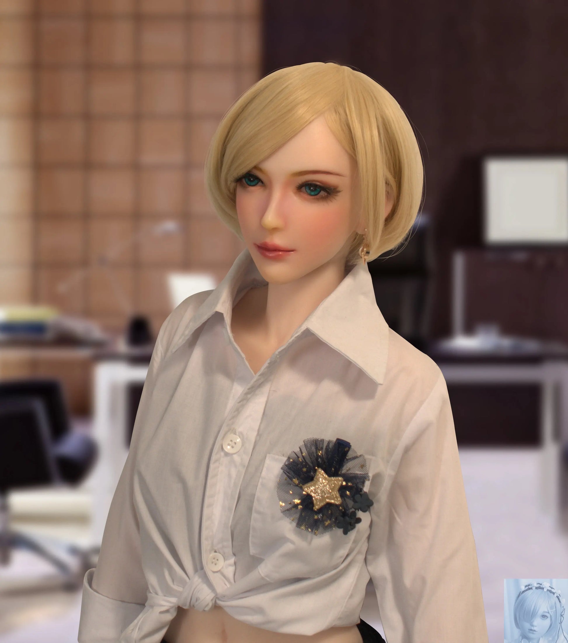 ElsaBabe 90cm 102cm Fantasy Style TPE or Platinum Silicone Sex Doll Tanaka Miyuki Elsa Babe