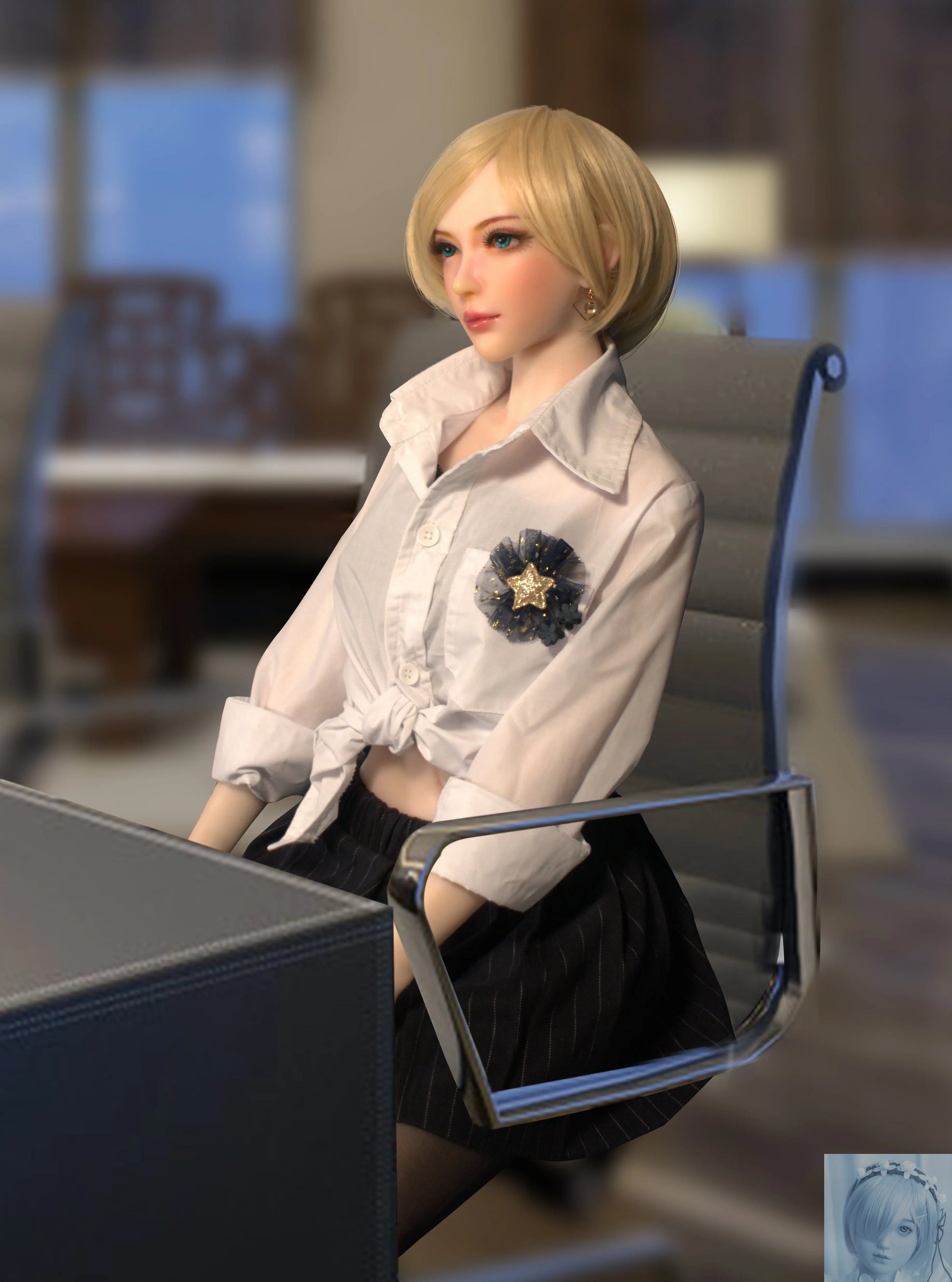 ElsaBabe 90cm 102cm Fantasy Style TPE or Platinum Silicone Sex Doll Tanaka Miyuki Elsa Babe