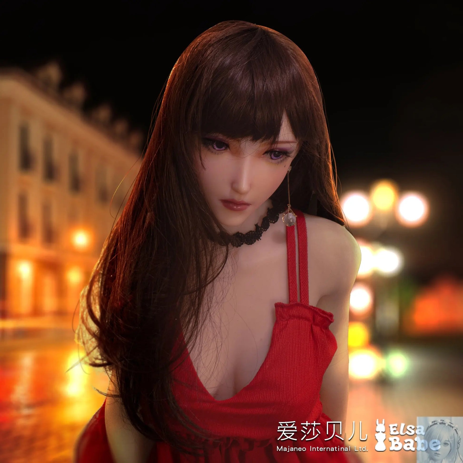 ElsaBabe 90cm 102cm Fantasy Style TPE or Platinum Silicone Sex Doll Uehara Chiho Elsa Babe
