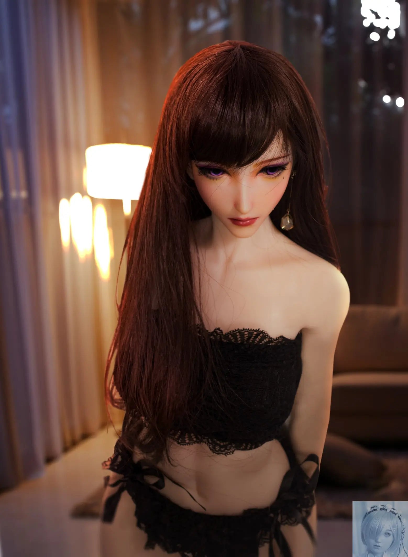 ElsaBabe 90cm 102cm Fantasy Style TPE or Platinum Silicone Sex Doll Uehara Chiho Elsa Babe