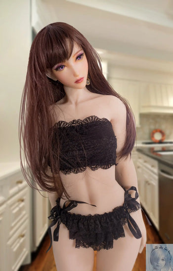 ElsaBabe 90cm 102cm Fantasy Style TPE or Platinum Silicone Sex Doll Uehara Chiho Elsa Babe