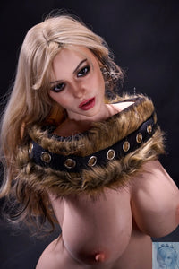 Erovenus Max Series Chloe Life Size Silicone F Cup Sex Doll Fair Skin Tone Erovenus