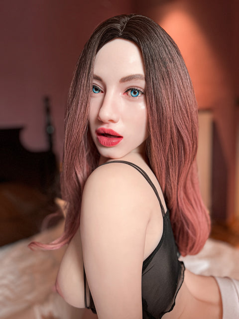Climax Doll Pro Series 157cm C Cup TPE+Silicone Head Sex Doll Sola Climax Doll