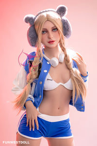 Funwest TPE 159cm A Cup Sex Doll Eudora - B Funwest