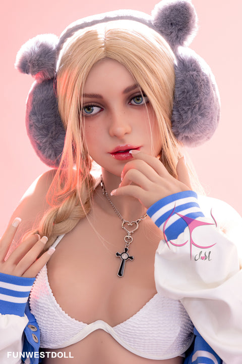 Funwest TPE 159cm A Cup Sex Doll Eudora - B Funwest