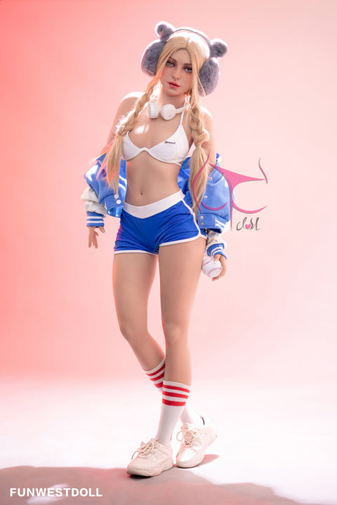 Funwest TPE 159cm A Cup Sex Doll Eudora - B Funwest