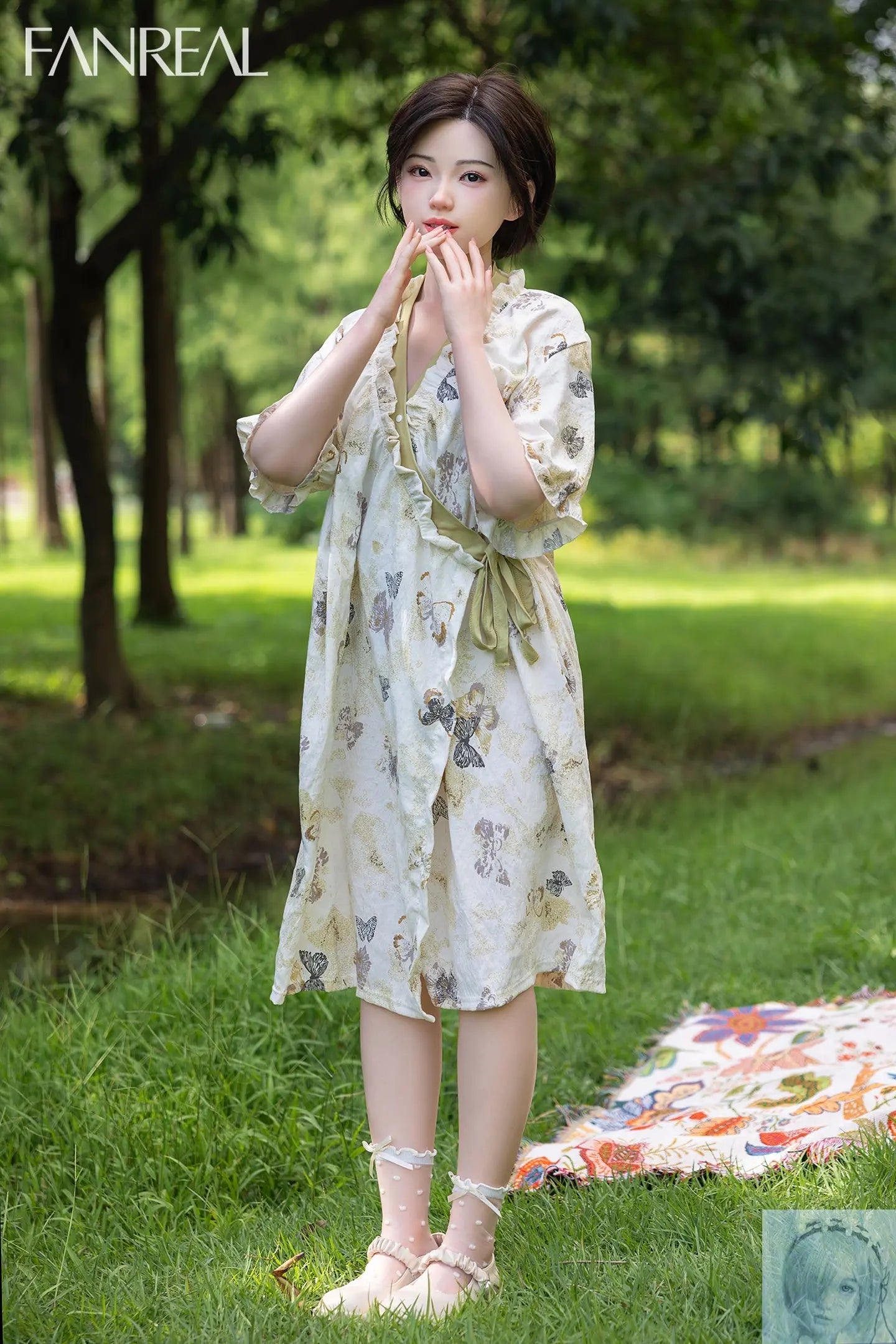 Fanreal 153cm B Cup Silicone Sex Doll Molly ROS Fanreal