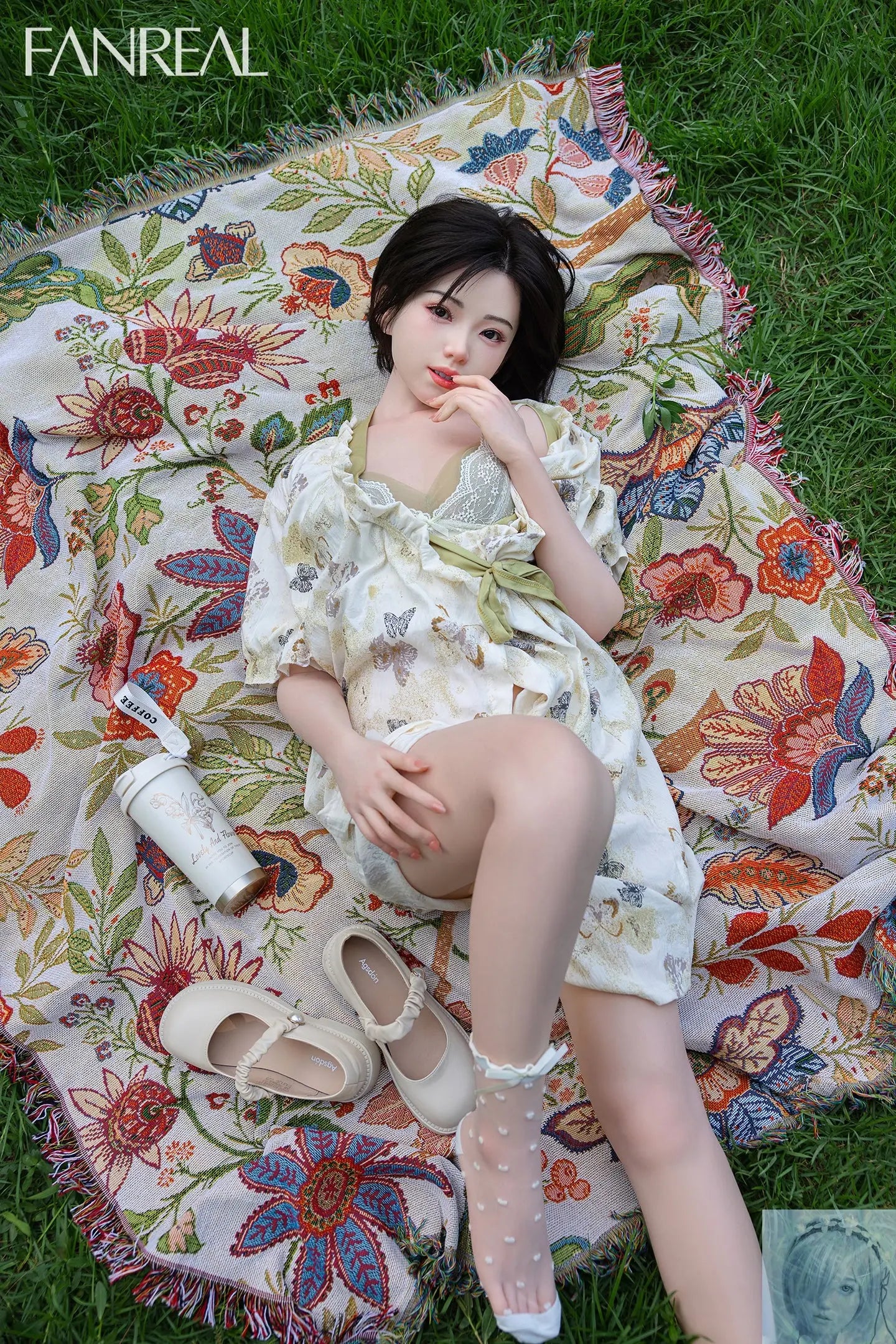 Fanreal 153cm B Cup Silicone Sex Doll Molly ROS Fanreal