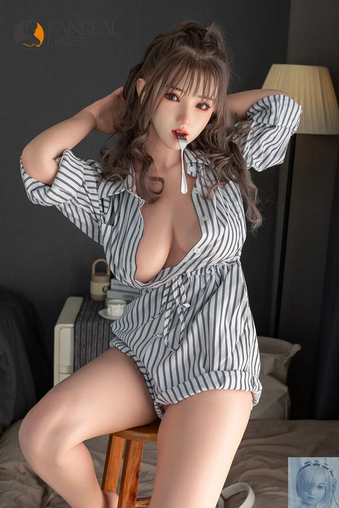 Fanreal 155cm E Cup Silicone Sex Doll Julia Fanreal