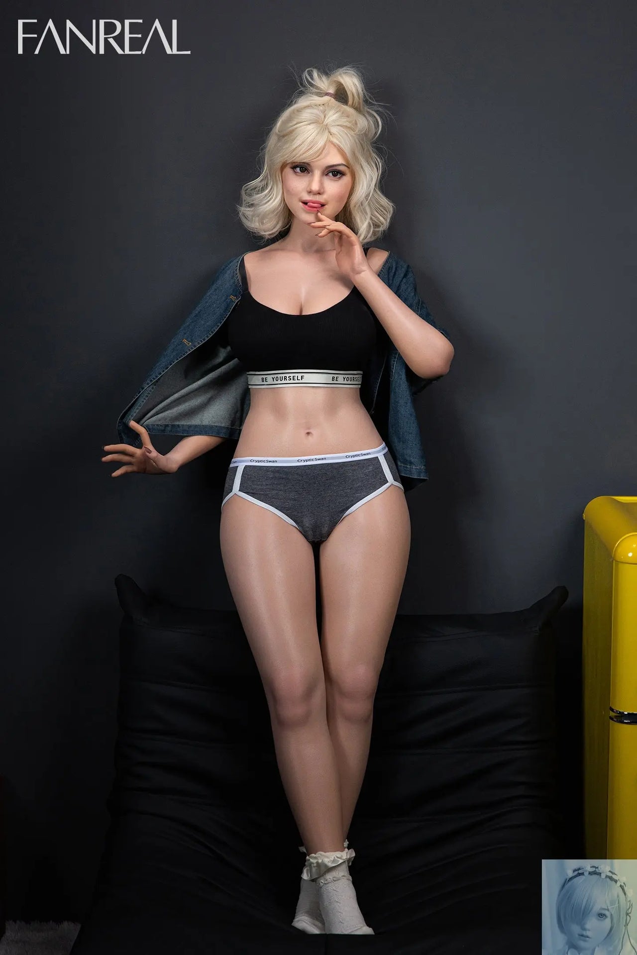 Fanreal 155cm E Cup Silicone Sex Doll Maria Tan ROS Fanreal