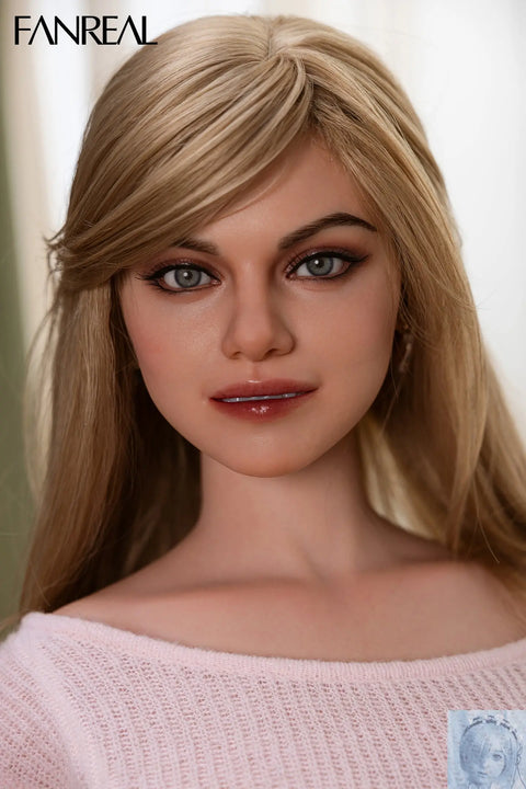 Fanreal 155cm F Cup Silicone Sex Doll Maria Tan ROS