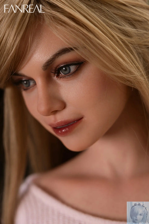 Fanreal 155cm F Cup Silicone Sex Doll Maria Tan ROS