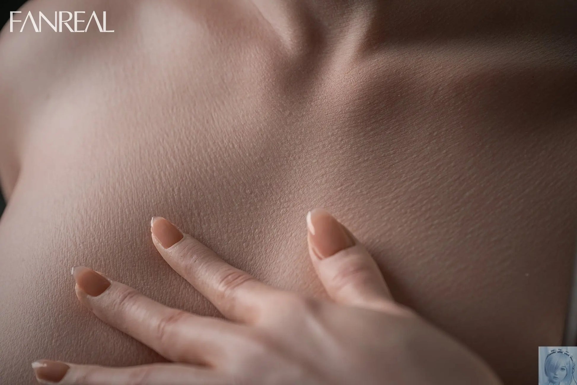 Fanreal 155cm F Cup Silicone Sex Doll Kimmy Fair Real Skin ROS Fanreal