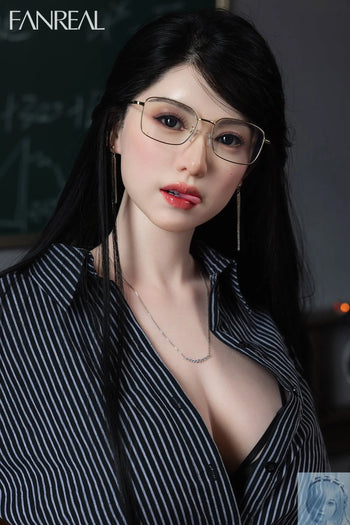 Fanreal 155cm F Cup Silicone Sex Doll Kimmy Tan Real Skin ROS Fanreal
