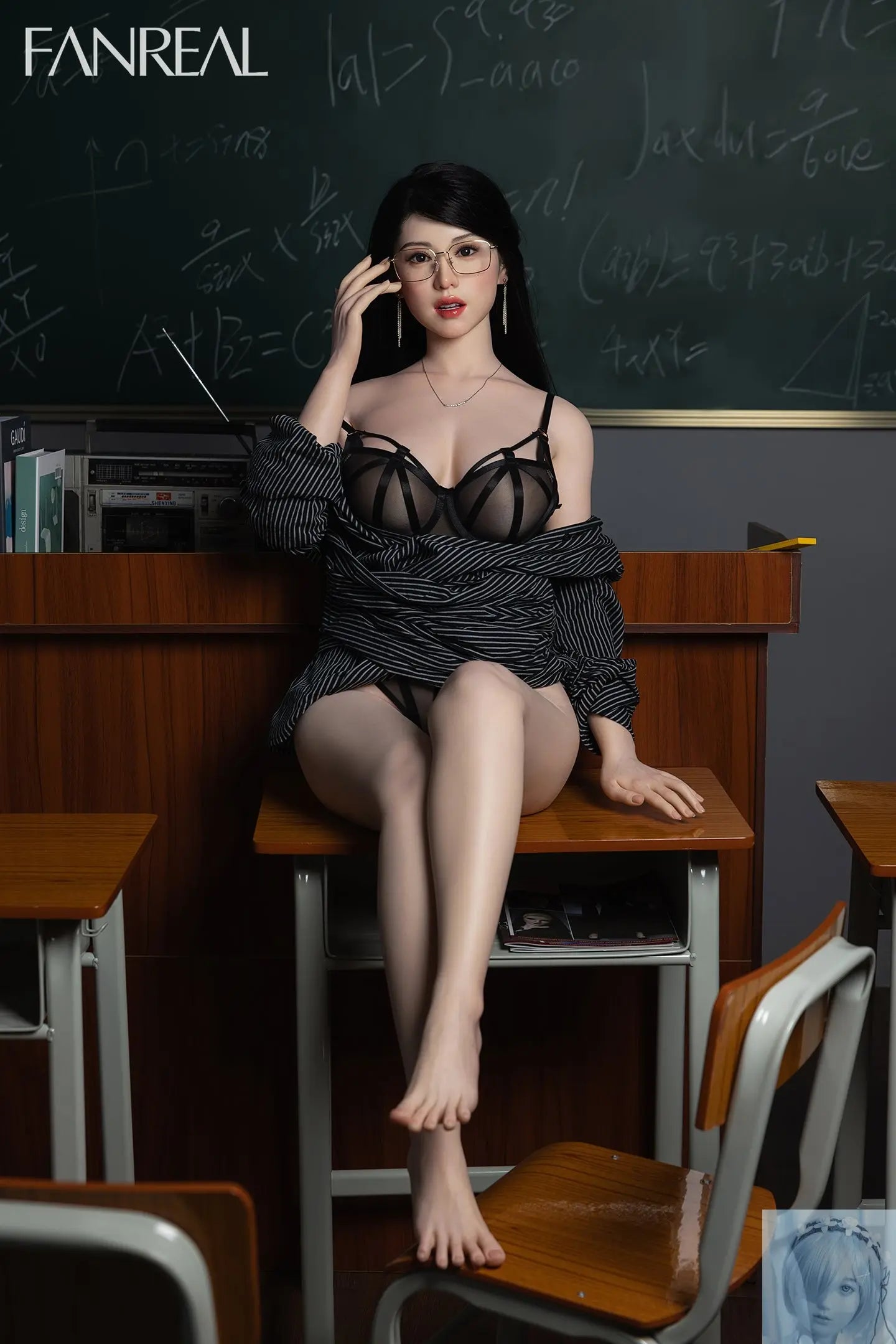 Fanreal 155cm F Cup Silicone Sex Doll Kimmy Tan Real Skin ROS Fanreal