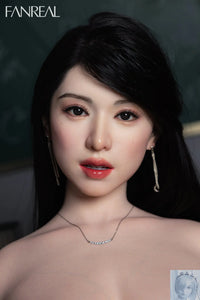 Fanreal 155cm F Cup Silicone Sex Doll Kimmy Tan Real Skin ROS Fanreal