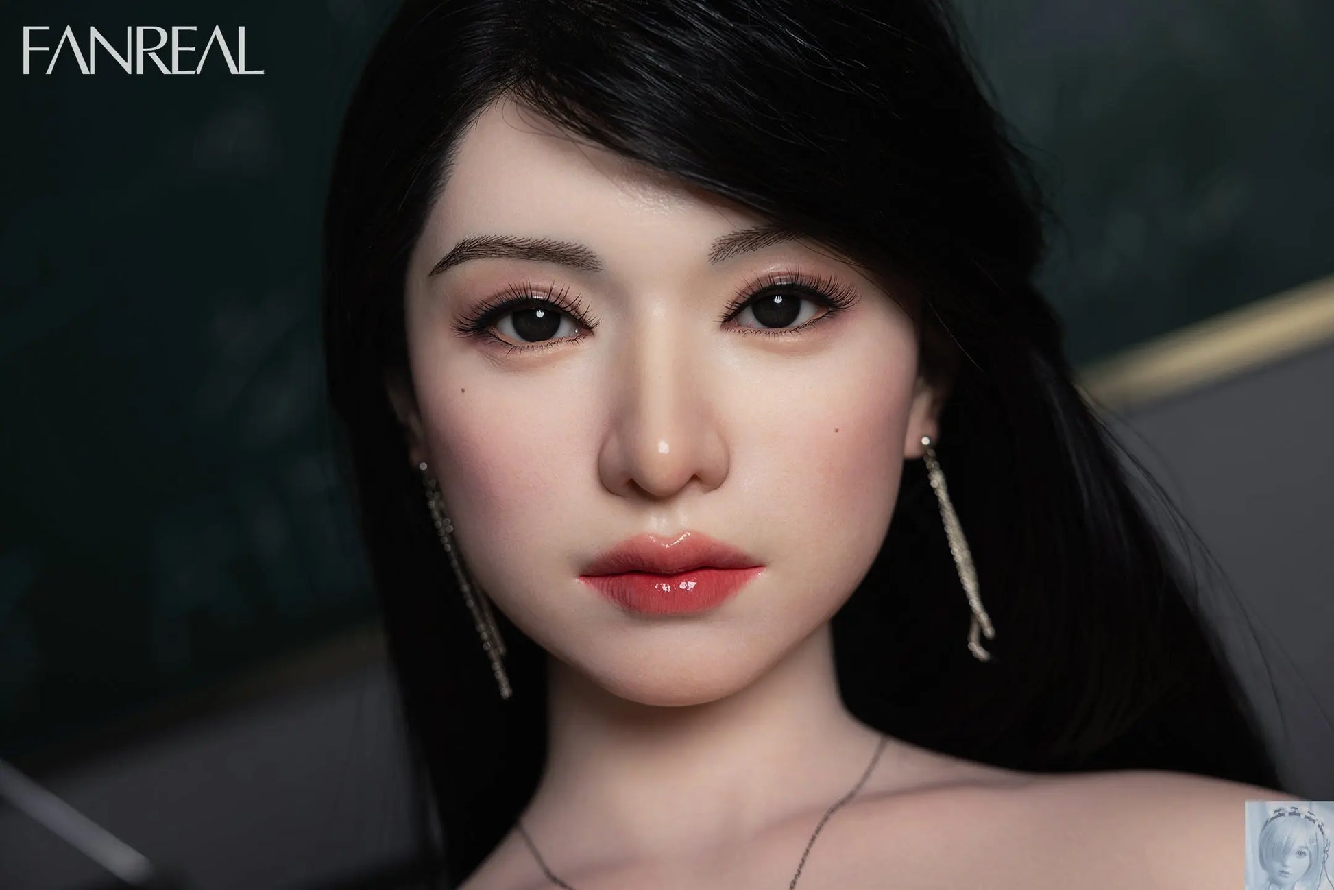 Fanreal 155cm F Cup Silicone Sex Doll Kimmy Tan Real Skin ROS Fanreal