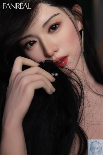 Fanreal 155cm F Cup Silicone Sex Doll Kimmy Tan Real Skin ROS Fanreal
