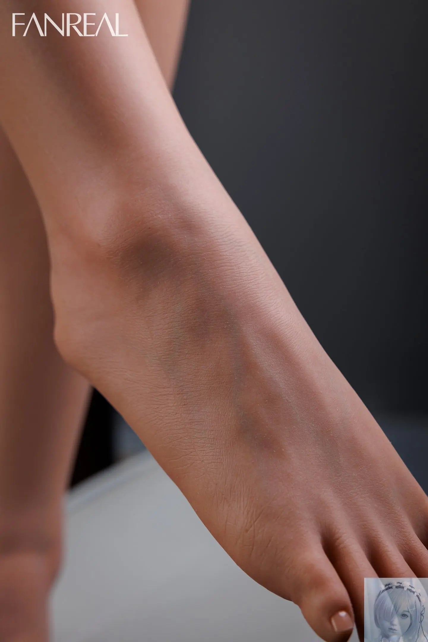 Fanreal 155cm F Cup Silicone Sex Doll Lila Tan Real Skin ROS Fanreal