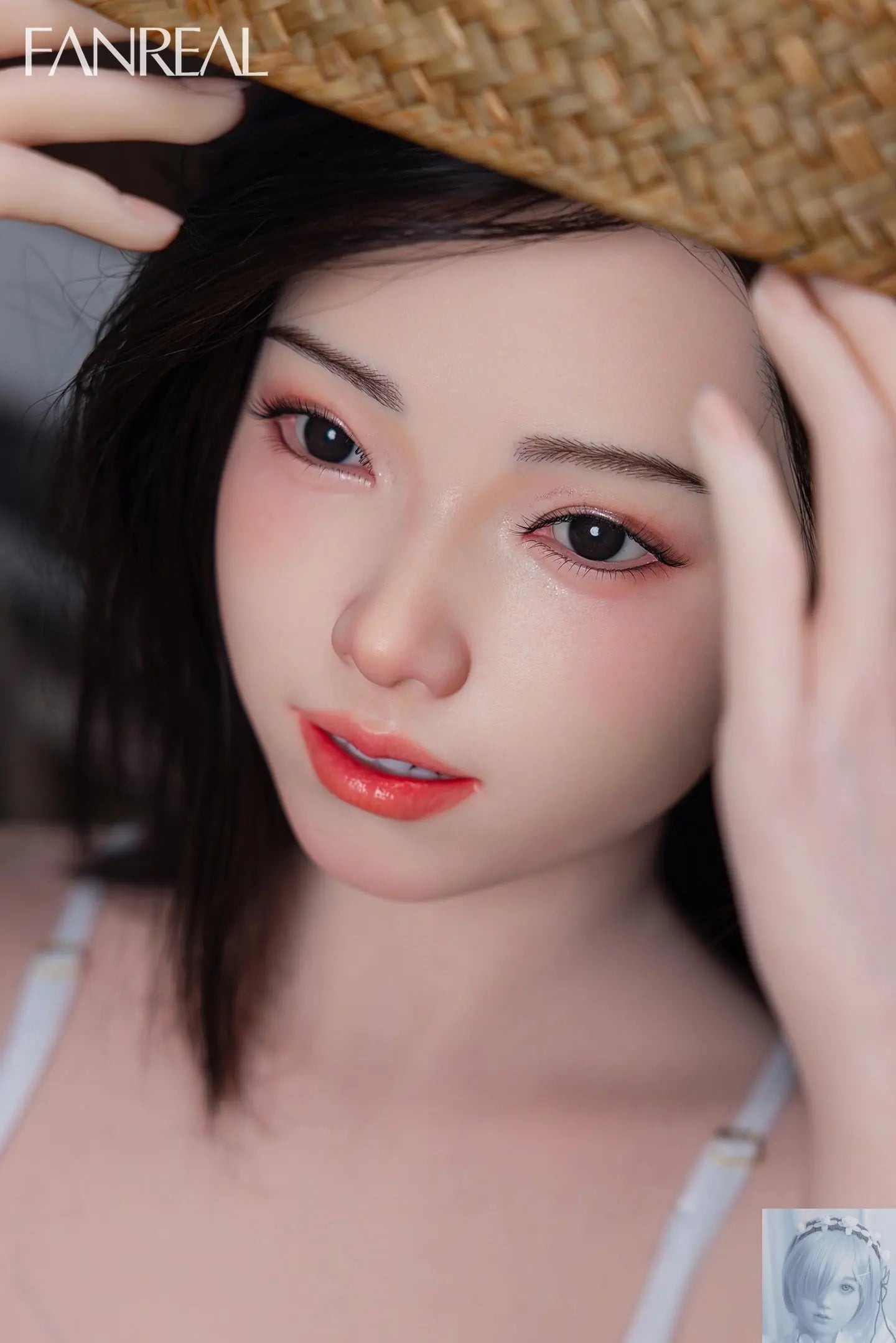 Fanreal 155cm F Cup Silicone Sex Doll Molly Tan Real Skin ROS Fanreal