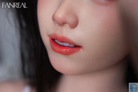 Fanreal 155cm F Cup Silicone Sex Doll Molly Tan Real Skin ROS Fanreal