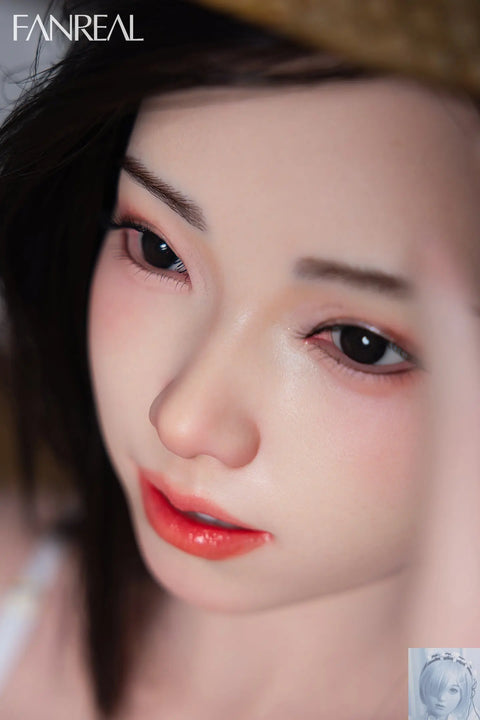 Fanreal 155cm F Cup Silicone Sex Doll Molly Tan Real Skin ROS Fanreal