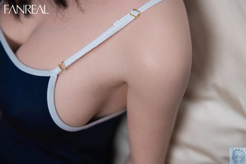 Fanreal 155cm F Cup Silicone Sex Doll Molly Tan Real Skin ROS Fanreal