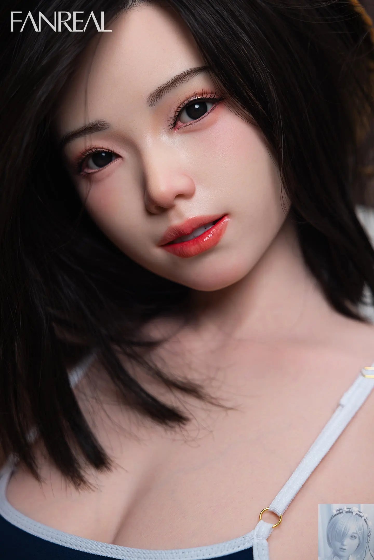 Fanreal 155cm F Cup Silicone Sex Doll Molly Tan Real Skin ROS Fanreal