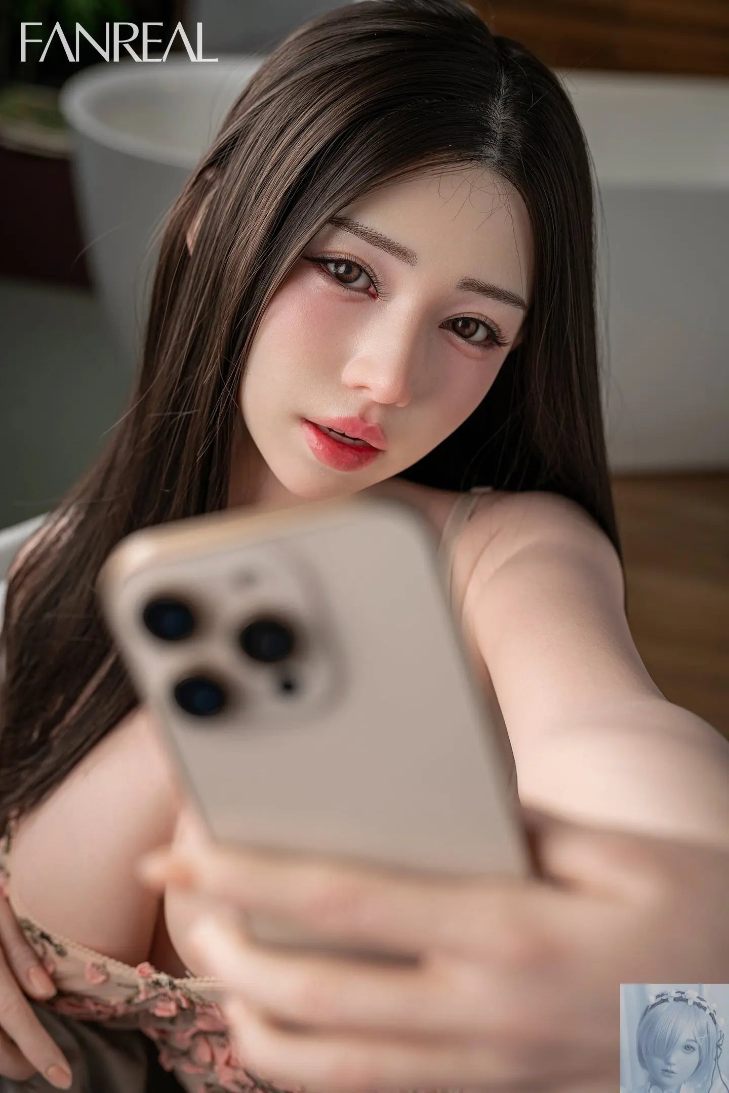 Fanreal 155cm F Cup Silicone Sex Doll Nora Fair Real Skin ROS Fanreal