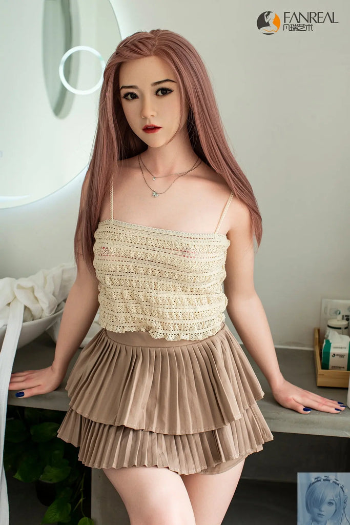 Fanreal 158cm B Cup Silicone Sex Doll Qian Sān Fanreal