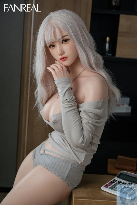 Fanreal 159cm F Cup Silicone Sex Doll Yao