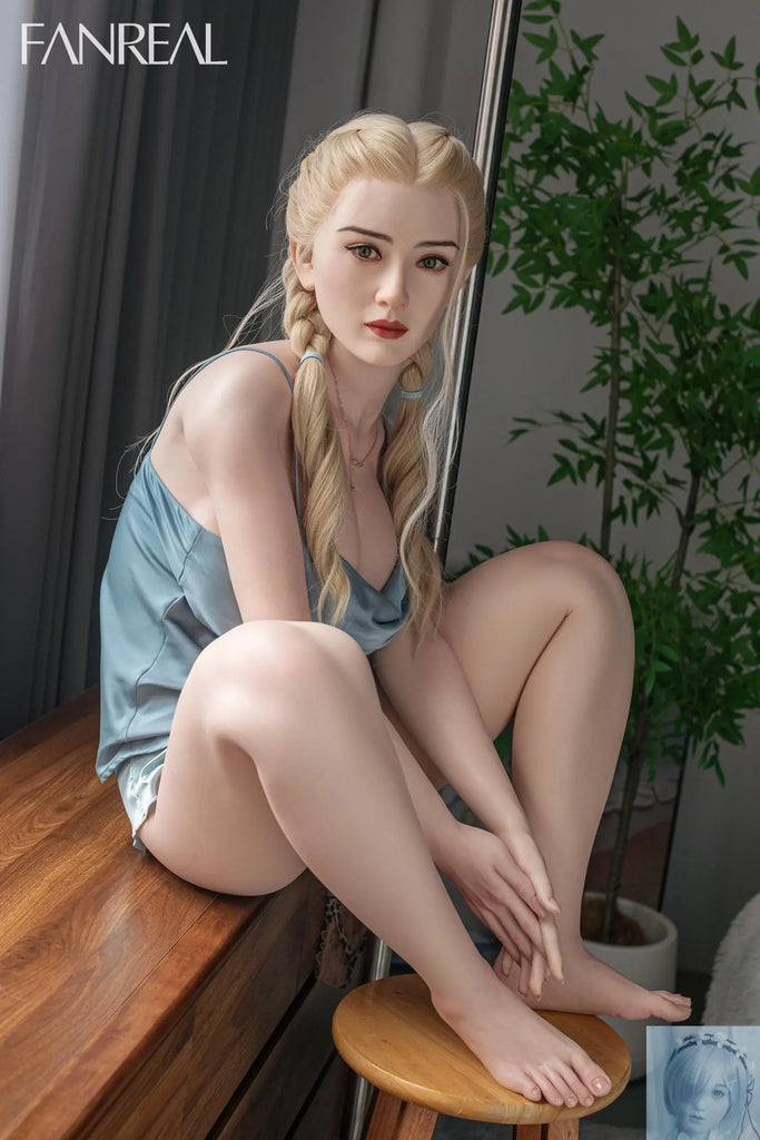 Fanreal 159cm F Cup Silicone Sex Doll Ling Fanreal