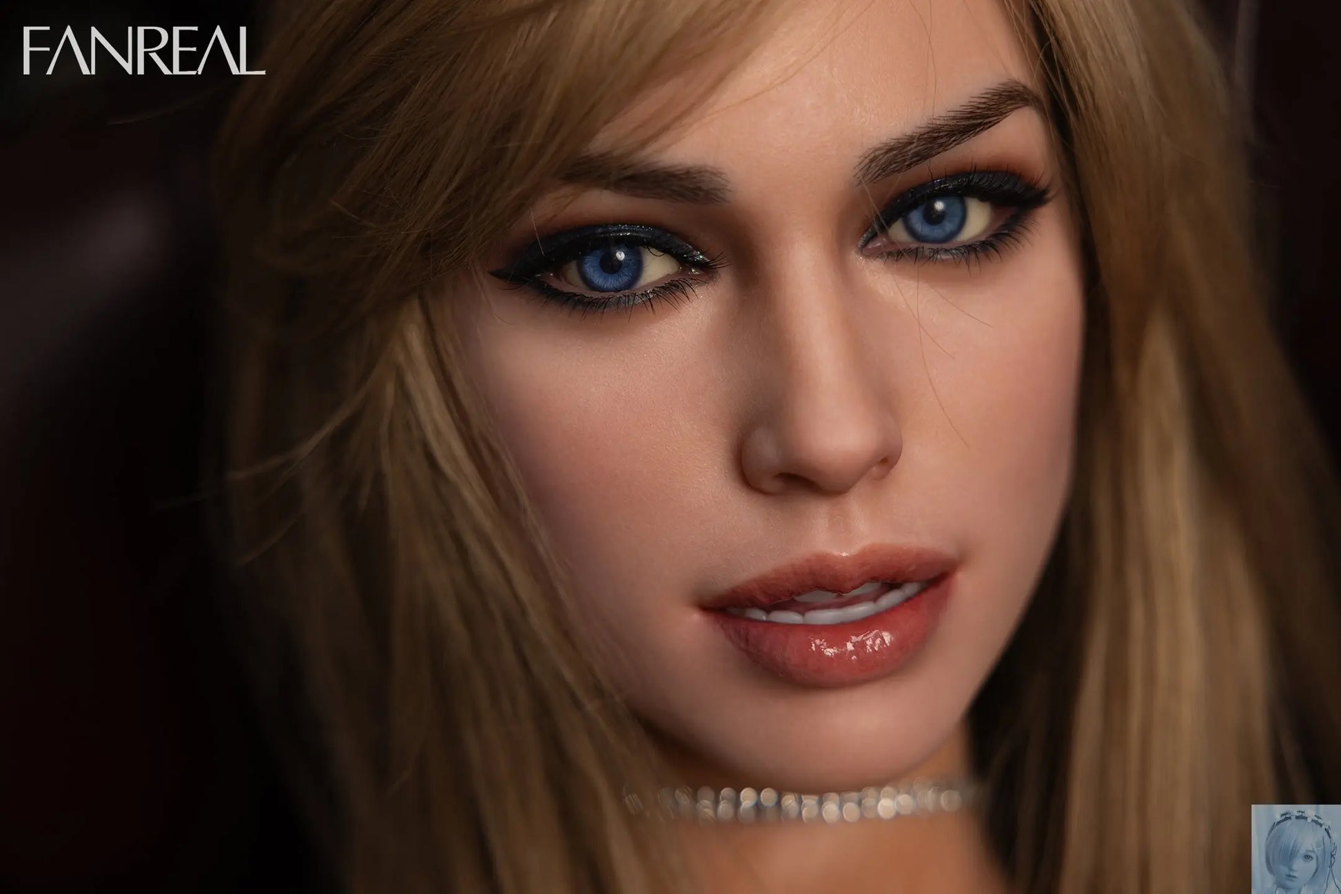 Fanreal 170cm D Cup Silicone Sex Doll Della ROS Tan Fanreal