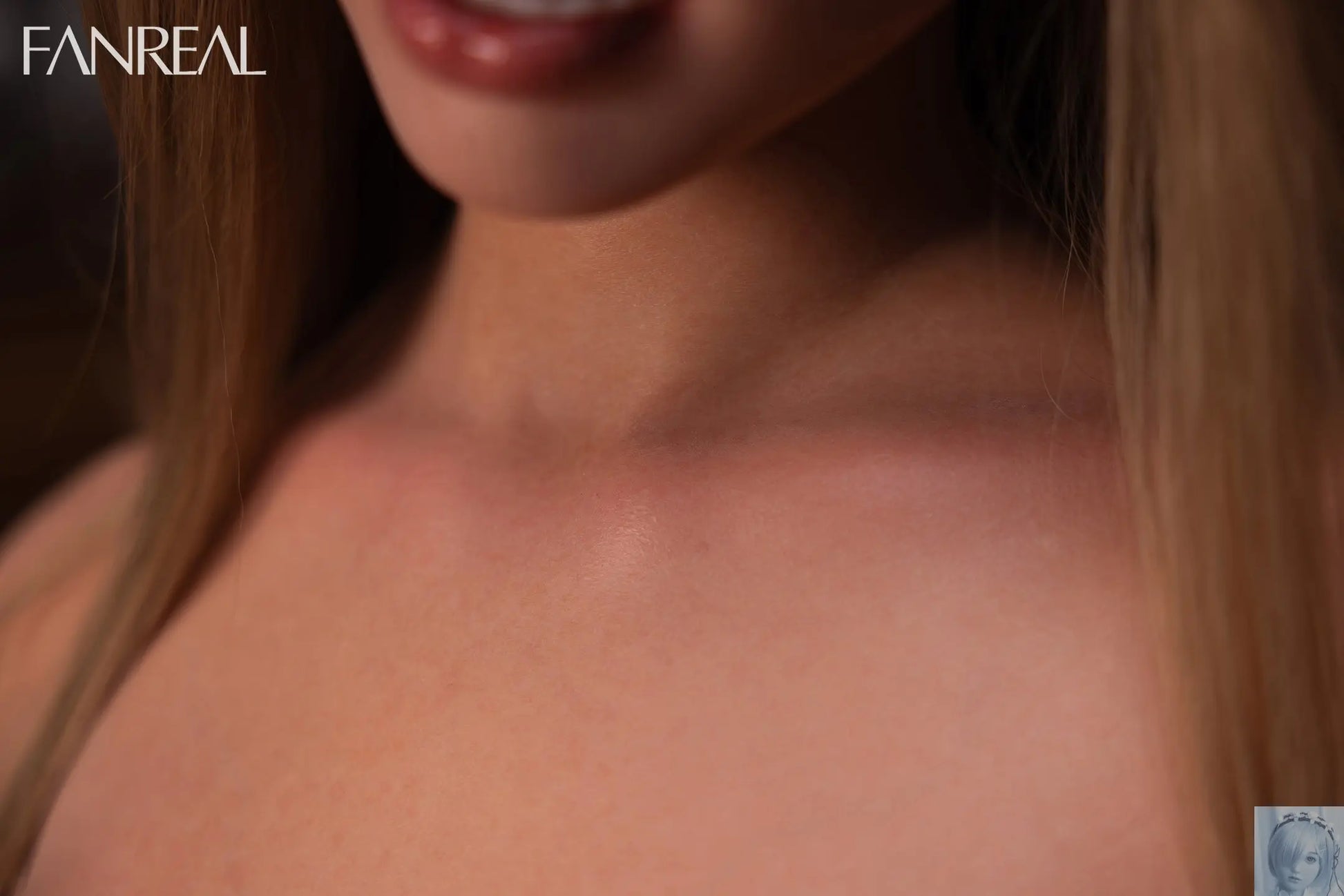 Fanreal 170cm D Cup Silicone Sex Doll Della ROS Tan Fanreal