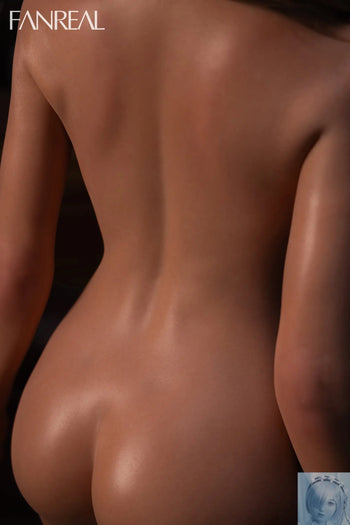 Fanreal 170cm D Cup Silicone Sex Doll Della ROS Tan Fanreal