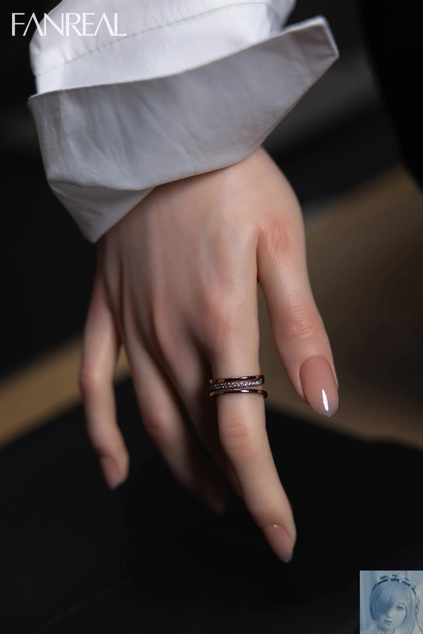 Fanreal 170cm D Cup Silicone Sex Doll Gina ROS Fair Fanreal