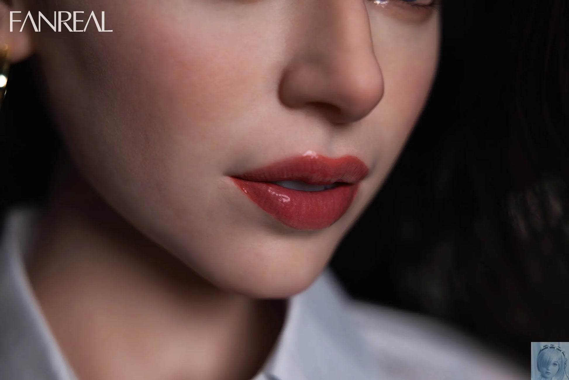 Fanreal 170cm D Cup Silicone Sex Doll Gina ROS Fair Fanreal