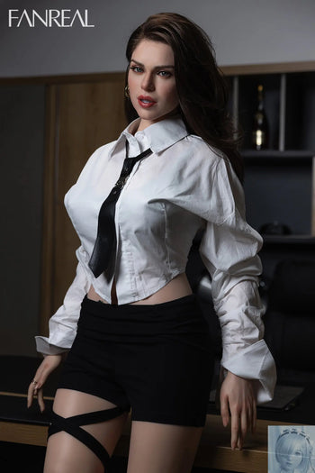 Fanreal 170cm D Cup Silicone Sex Doll Gina ROS Fair Fanreal
