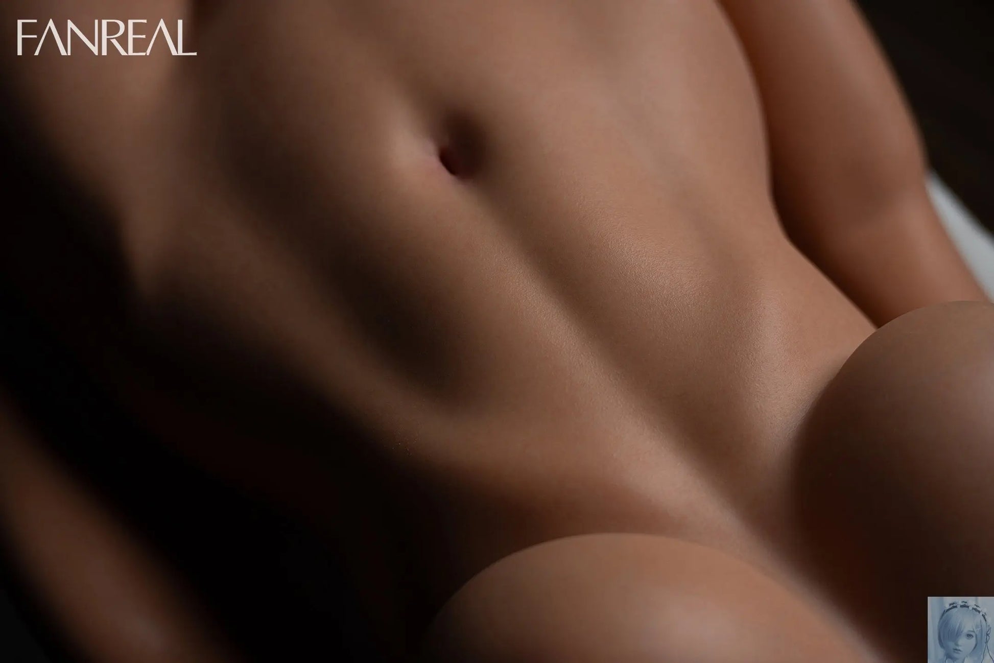 Fanreal 170cm D Cup Silicone Sex Doll Maria ROS Tan Fanreal