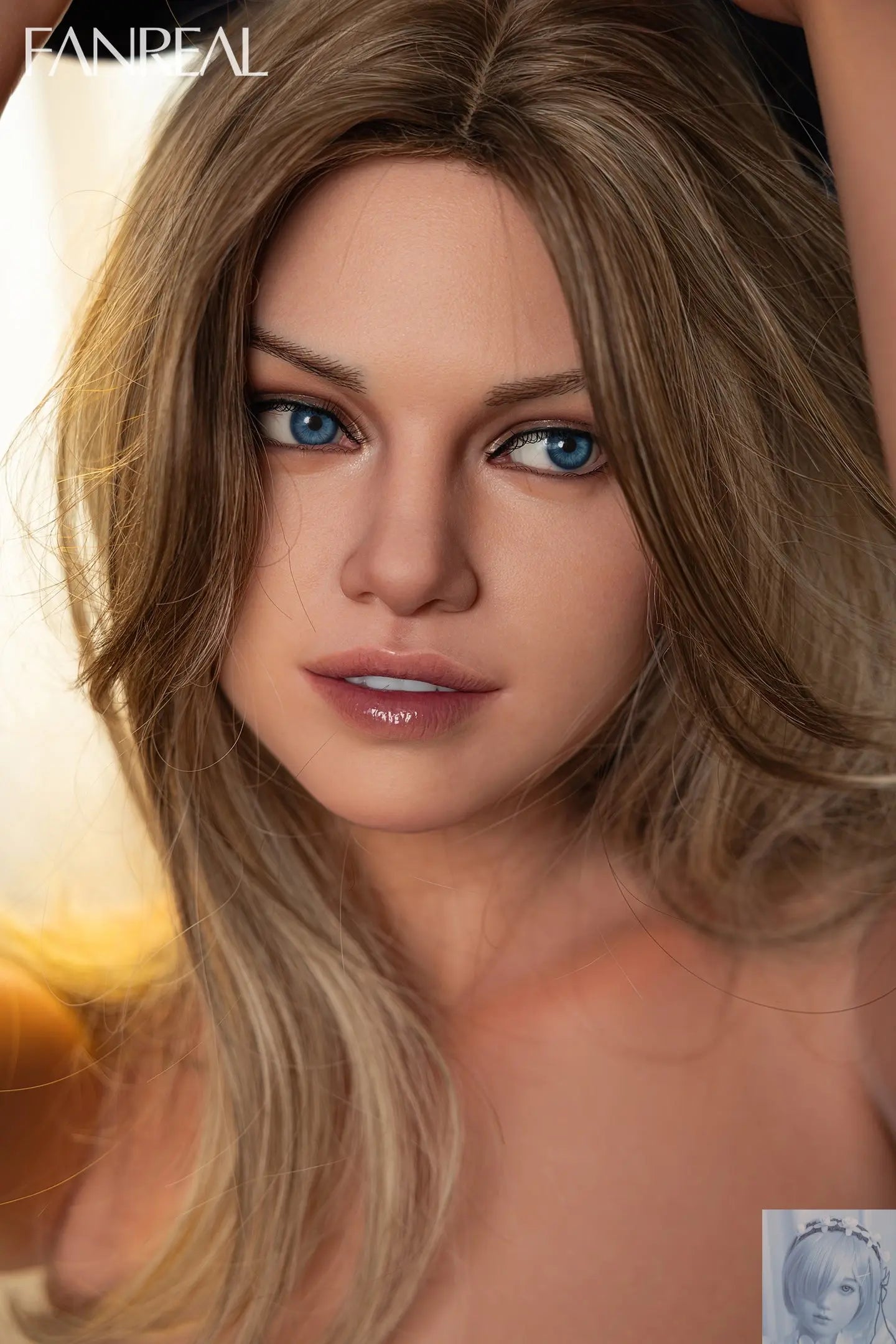 Fanreal 170cm G Cup Silicone Sex Doll Maria Tan ROS Fanreal