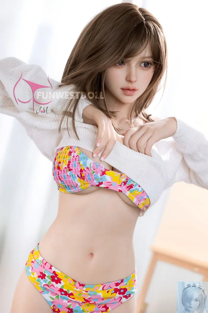 Funwest 152cm D Cup TPE Sex Doll Lily in White Funwest