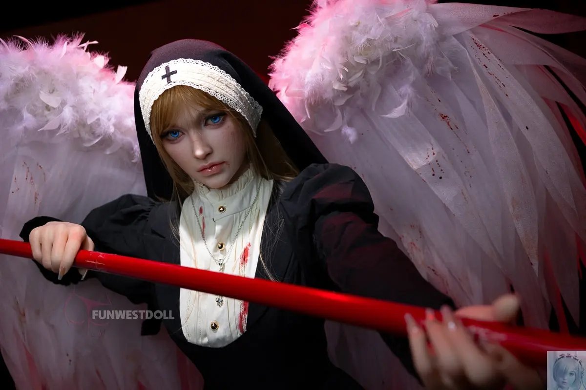 Funwest FS Series 159cm A Cup Full Silicone Sex Doll Bella Halloween Funwest