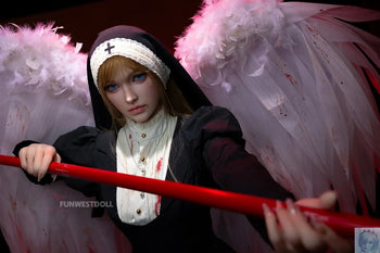 Funwest FS Series 159cm A Cup Full Silicone Sex Doll Bella Halloween Funwest