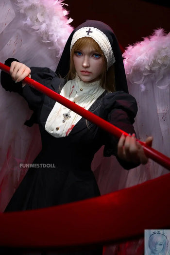 Funwest FS Series 159cm A Cup Full Silicone Sex Doll Bella Halloween Funwest