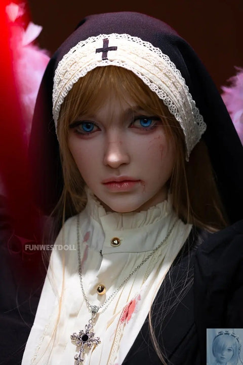 Funwest FS Series 159cm A Cup Full Silicone Sex Doll Bella Halloween Funwest