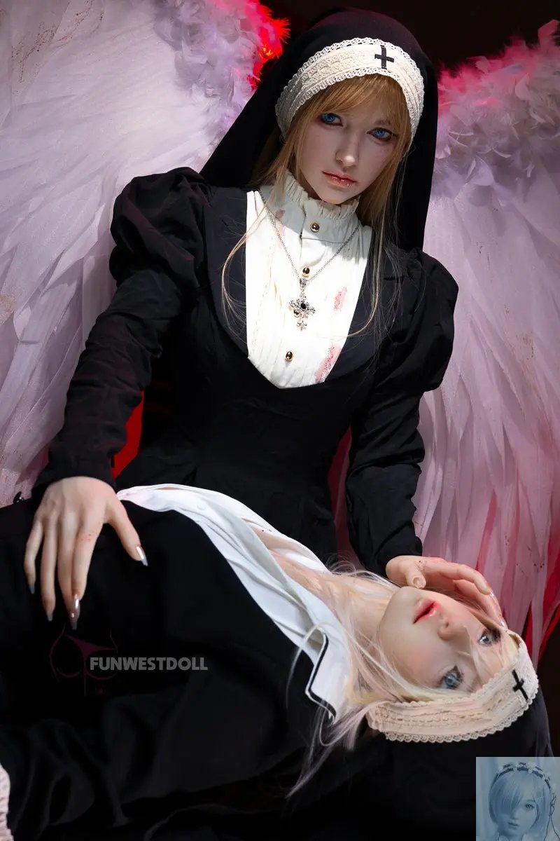 Funwest FS Series 159cm A Cup Full Silicone Sex Doll Bella Halloween Funwest