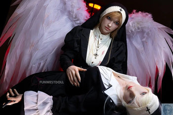 Funwest FS Series 159cm A Cup Full Silicone Sex Doll Bella Halloween Funwest